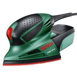 Vibracijska brusilica Bosch PSM 100 A 100W plastični kovčeg